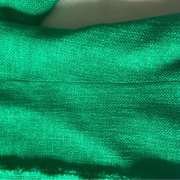Lafayette 148 New York Emerald Green Cropped Jacket Blazer Size 12 - Picture 8 of 8
